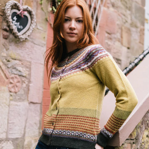Alpine Cardigan in Findhorn