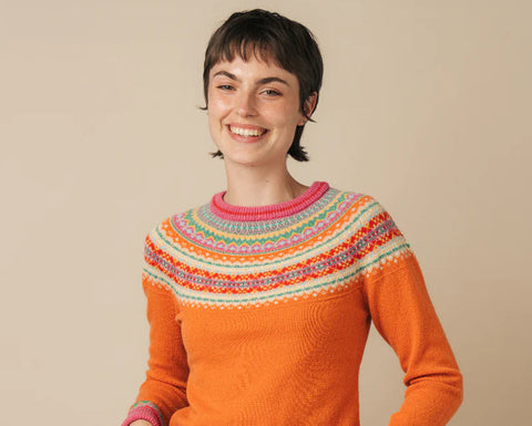 Alpine Short Sweater in Dazzle