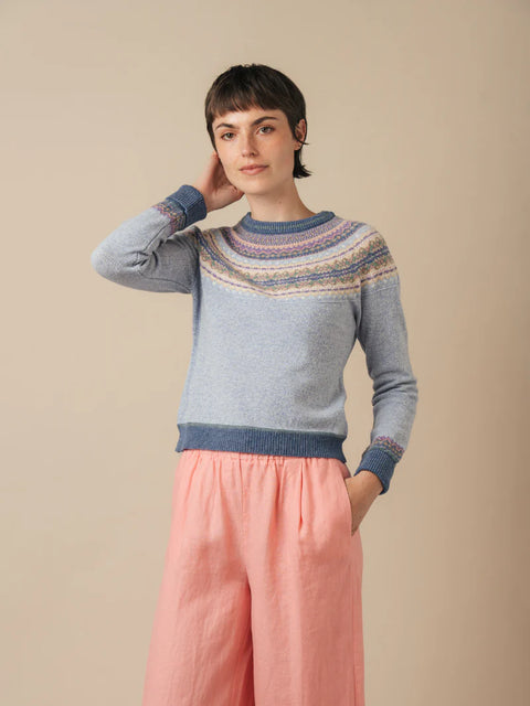 Alpine Short Sweater in Dove