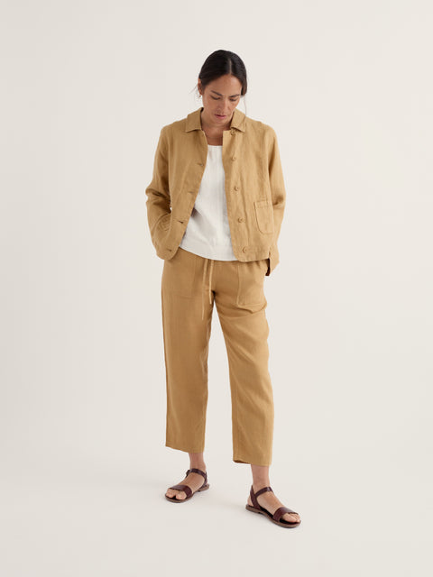 Arame Jacket in Dark Sienna