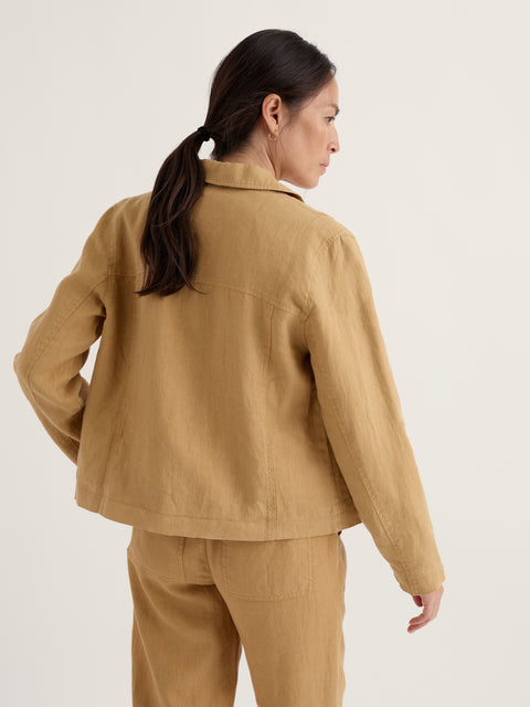 Arame Jacket in Dark Sienna
