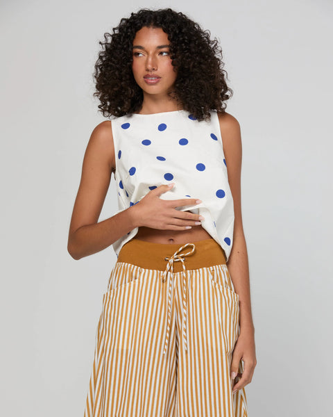 Guru Pant in Mustard Stripe