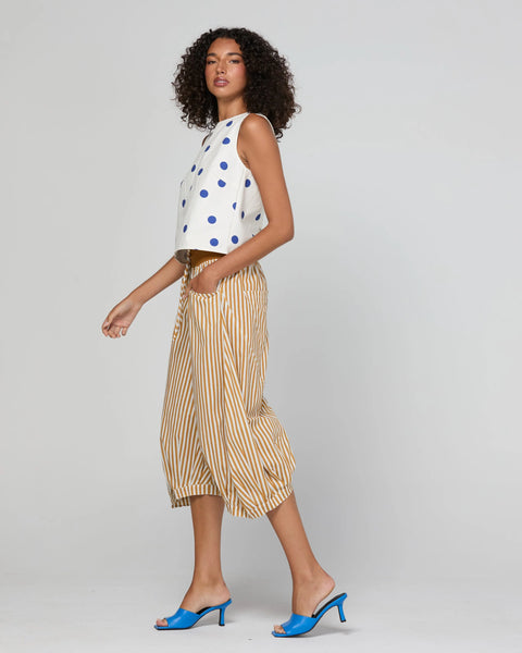 Guru Pant in Mustard Stripe