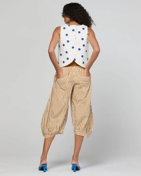 Guru Pant in Mustard Stripe