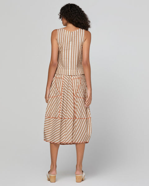 Guru Skirt in Sandy Stripe
