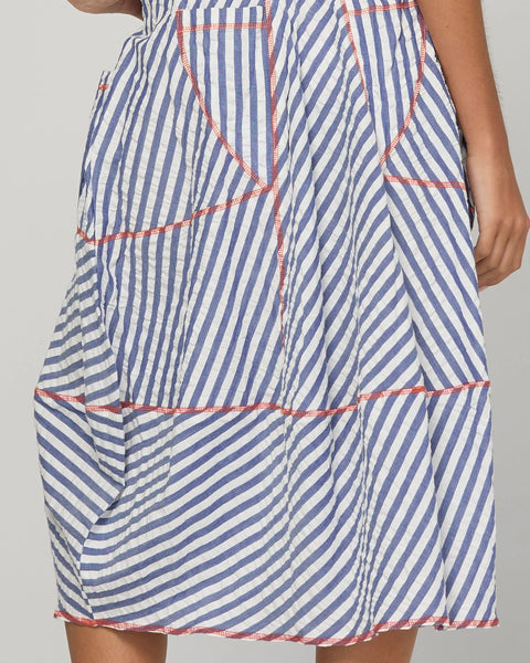 Guru Skirt in Ocean Stripe