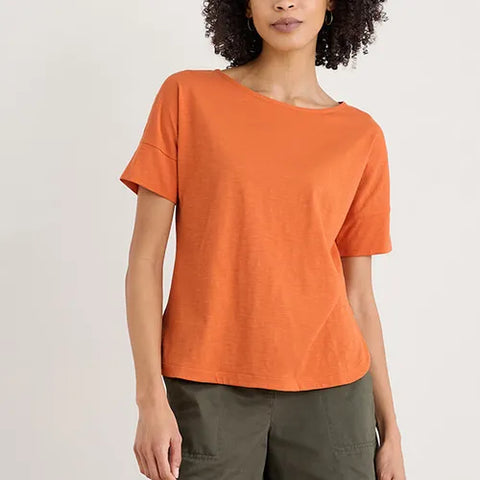 Bryher View T-Shirt in Marigold