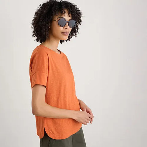 Bryher View T-Shirt in Marigold
