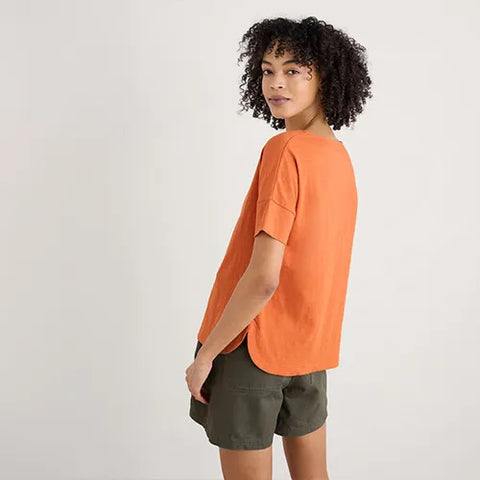 Bryher View T-Shirt in Marigold