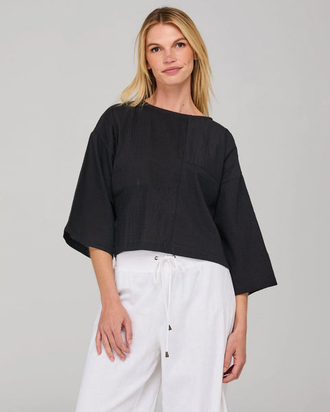 Dimple Top in Black