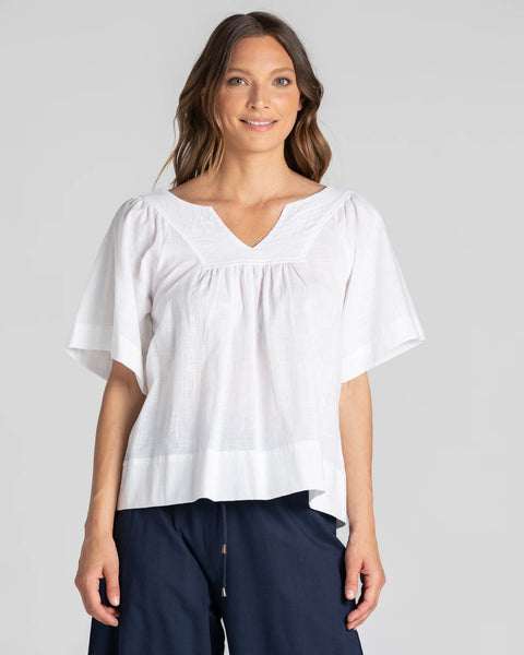 Freya Top in White