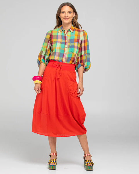 Guru Skirt in Pomodoro