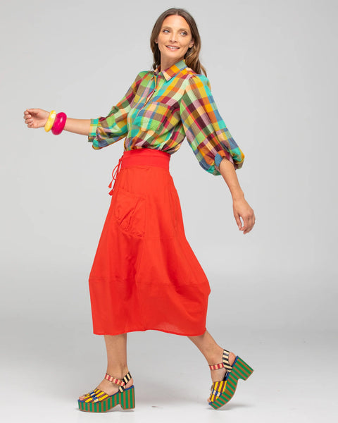 Guru Skirt in Pomodoro