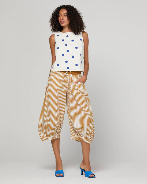 Guru Pant in Mustard Stripe