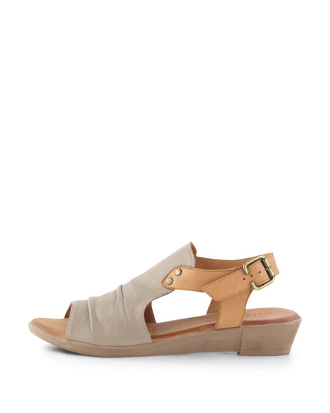Aliah Sandal in Darkstone/Coconut