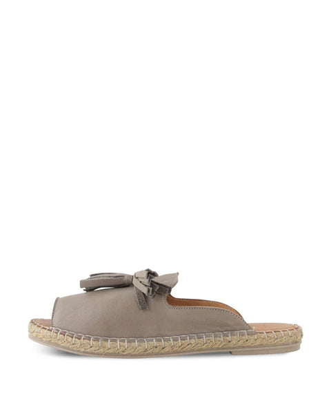 Keilor Espadrille Sandal in Darkstone