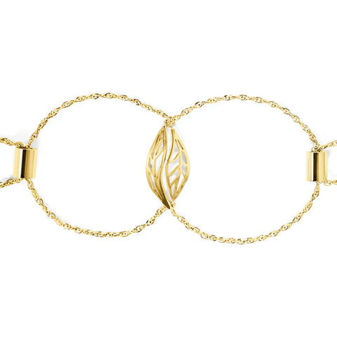 Embracing Peace Bracelet Set in Gold