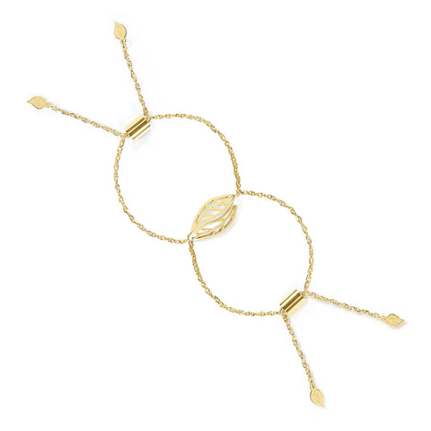 Embracing Peace Bracelet Set in Gold