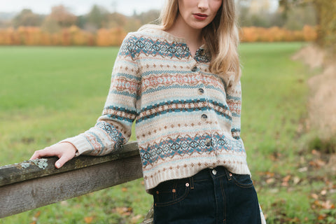 Westray Cardigan in Roslyn