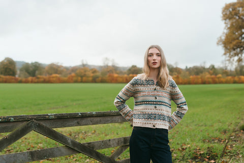 Westray Cardigan in Roslyn