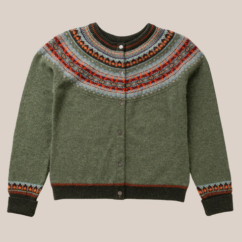 Alpine Short Cardigan in Braemar