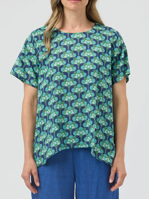 Zimmi Top in Broccoli