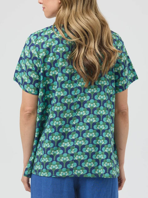 Zimmi Top in Broccoli