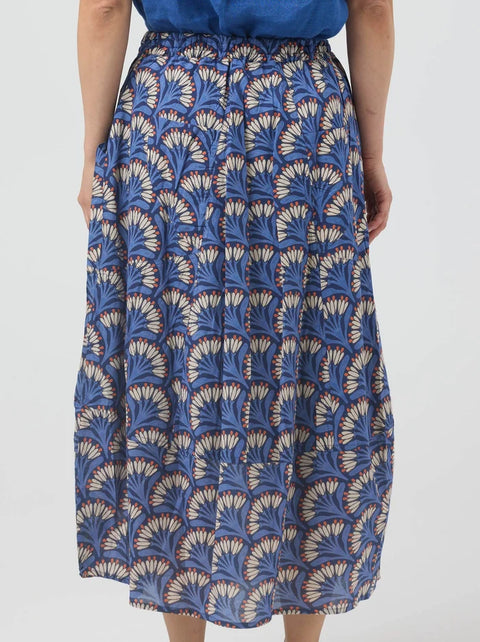 Pocket Panel Skirt in French Flower