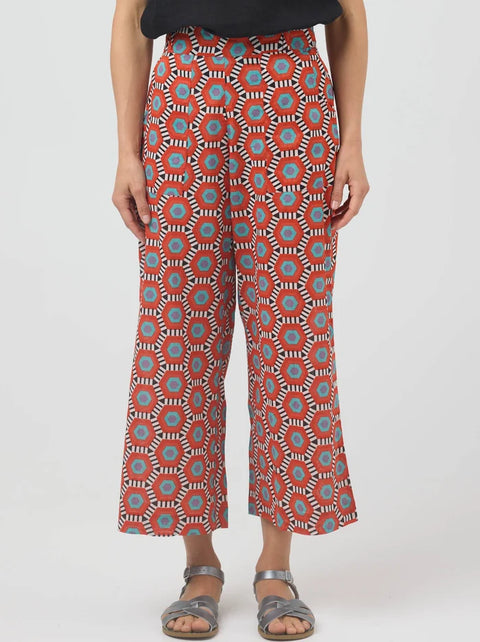 Romy Pant in Retro Tile