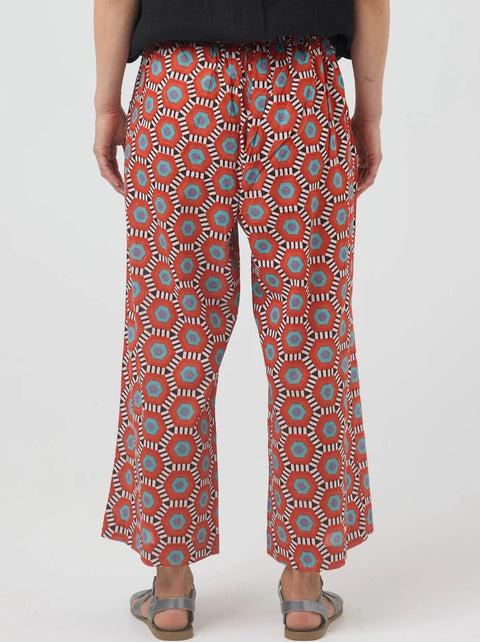 Romy Pant in Retro Tile