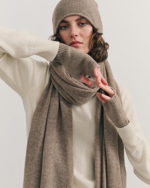 Cashmere Scarf Shawl in one in Various Colours