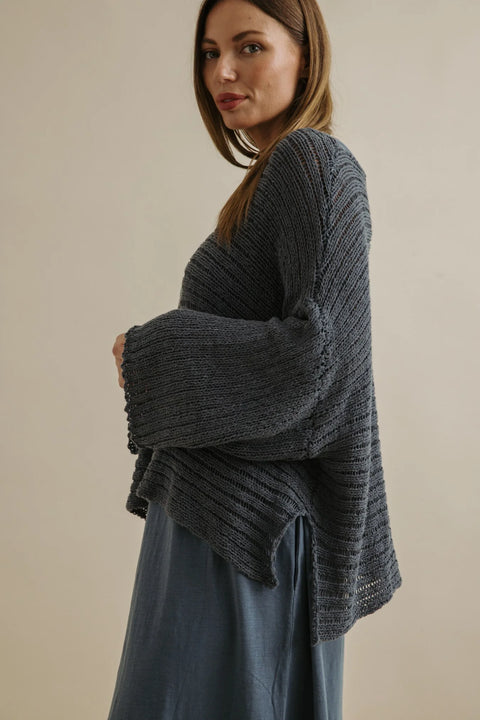 Coast to Coast Pullover in Pool
