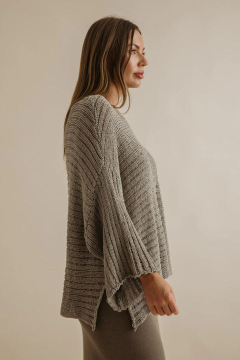 Coast to Coast Pullover in Khaki