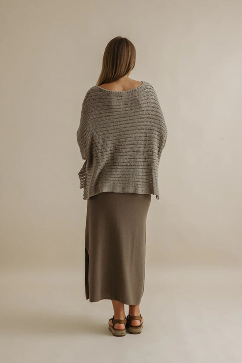 Coast to Coast Pullover in Khaki