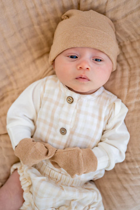 Undyed Organic Cotton Mittens 3 Pack