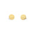 Eden Love and Justice Stud Earrings - Gold