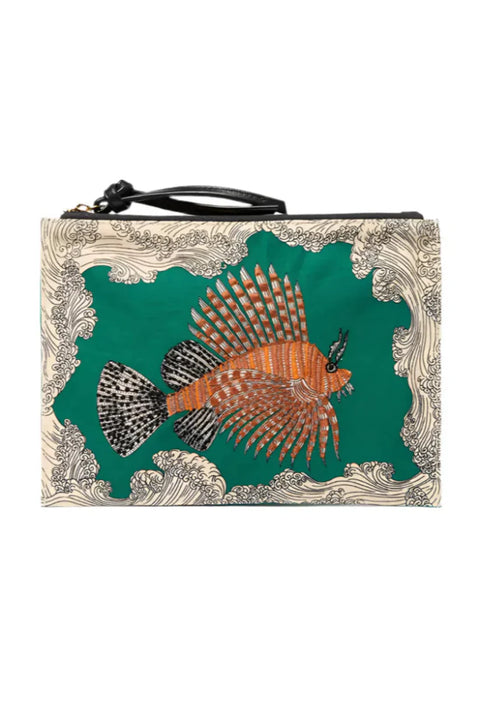 Poseidon Pouch in Green