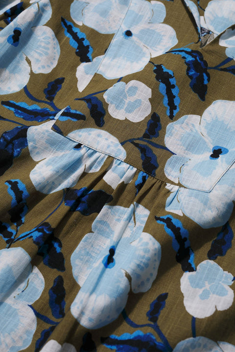 Fal Water Tunic in Spring Pansy Seagrass