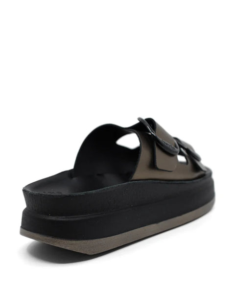 Zefi Sandals in Antracite Perle