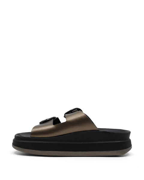 Zefi Sandals in Antracite Perle