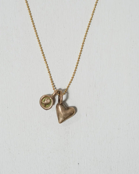 Fishero Pendant Bronze Green