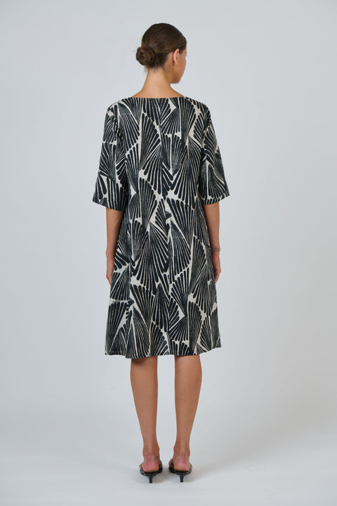 Linen Dress in Folies