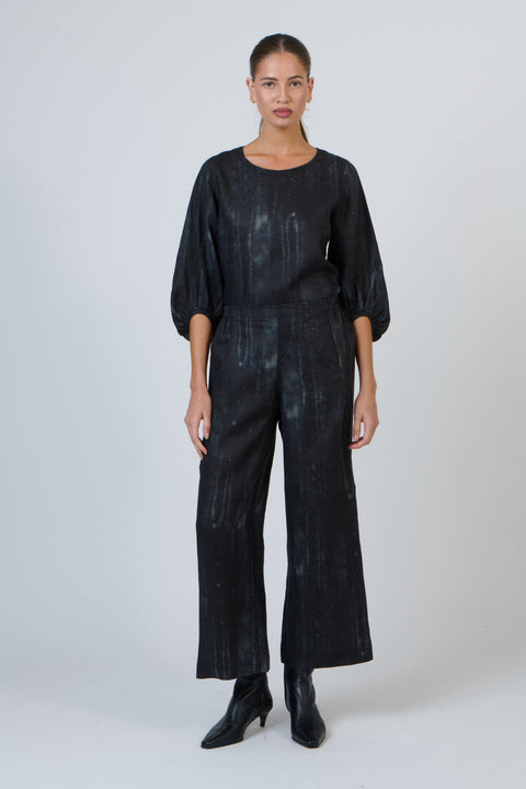 Linen Pant in Moonbeam