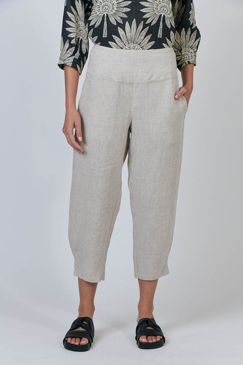 Linen Pant in Sand