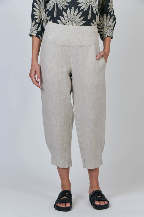 Linen Pant in Sand