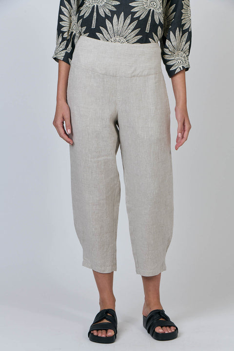 Linen Pant in Sand