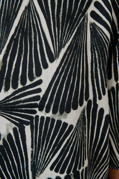 Linen Dress in Folies