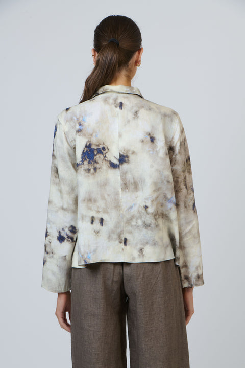 Linen Shirt in Emperador