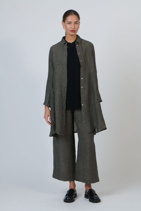 Linen Pant in Mussel