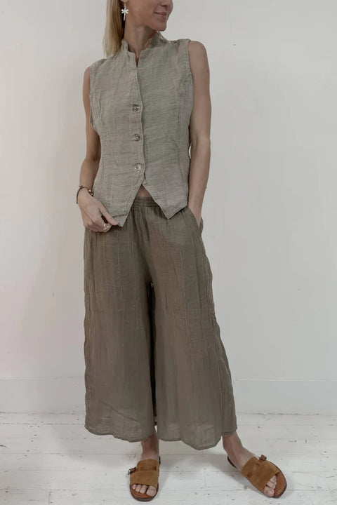 Pantalone Amore in Fossile